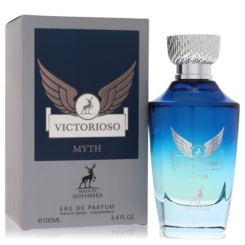 Victorioso Legend Myth by Maison Alhambra Eau De Parfum Spray 3.4 oz for Men – Premium Designer Fragrance