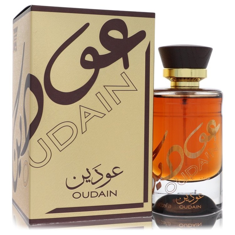 Lattafa Oudain by Lattafa For Men Eau De Parfum Spray (Unisex) 3.4 oz