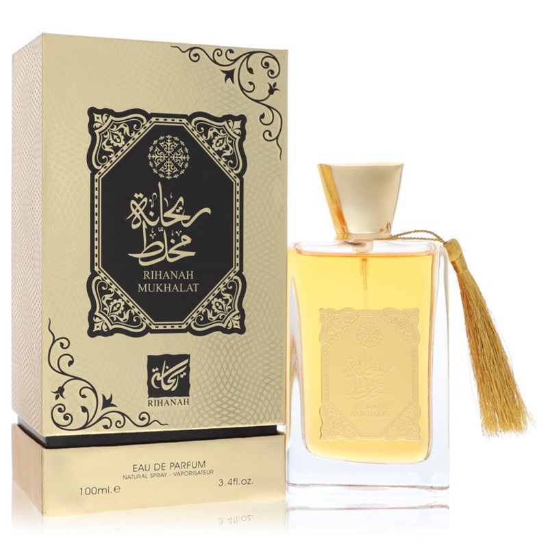 Rihanah Mukhalat by Rihanah Eau De Parfum Spray (Unisex) 3.4 oz for Women – Premium Designer Fragrance