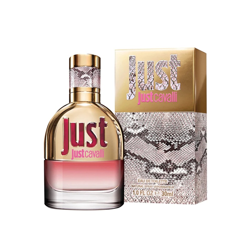 Roberto Cavalli Just Cavalli Eau de Toilette Women’s Perfume Spray (30ml, 50ml, 75ml) 30ml