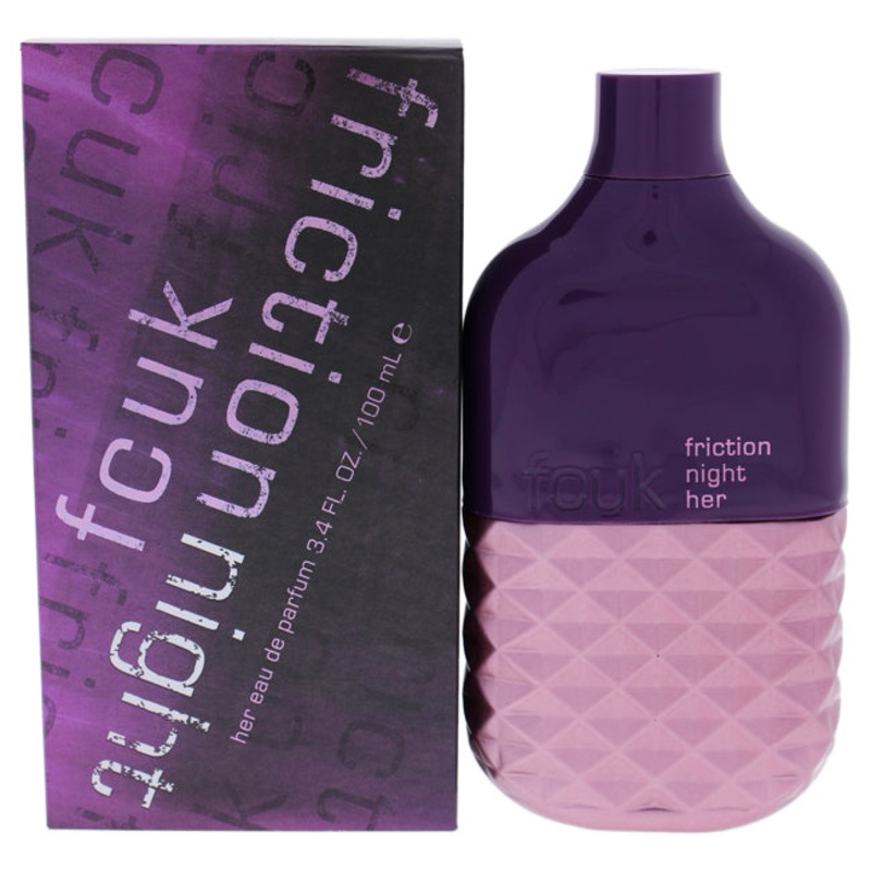 Fcuk Friction Night Eau De Parfum 3.4  oz.