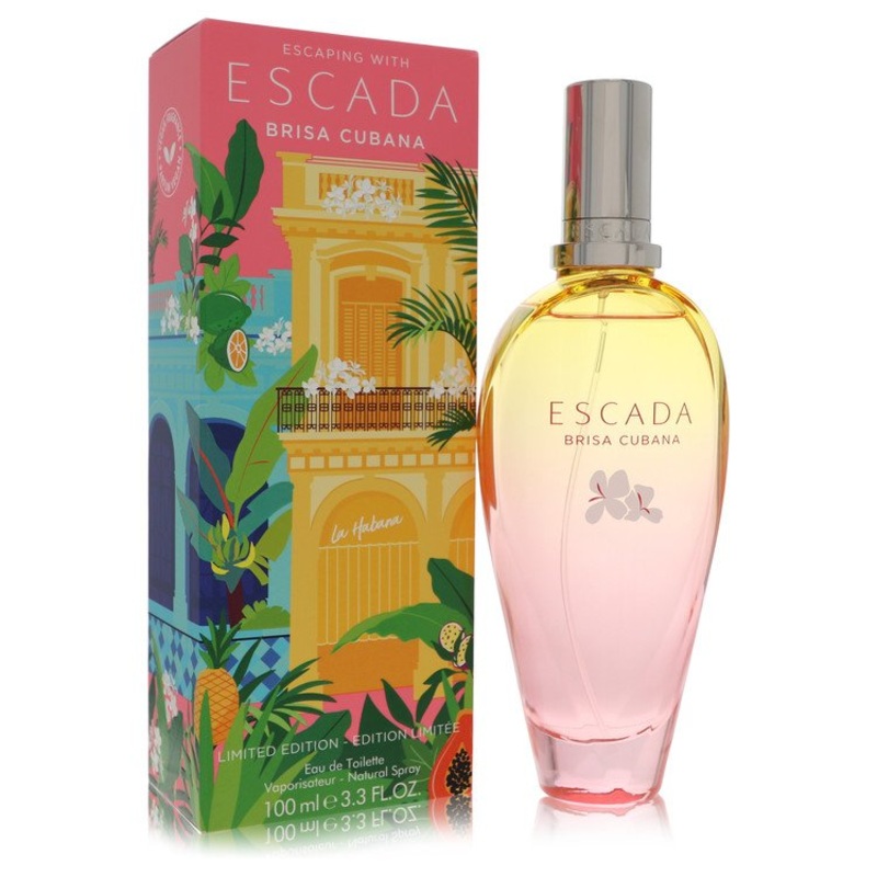 Escada Brisa Cubana by Escada Eau De Toilette Spray 3.3 oz for Women – Premium Designer Fragrance