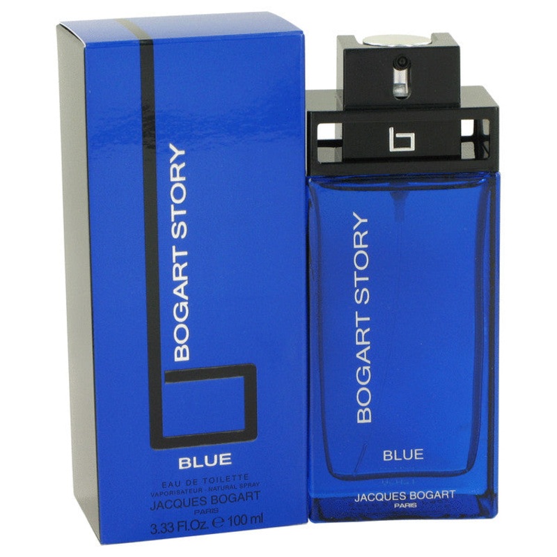 Bogart Story Blue by Jacques Bogart For Men Travel Spray 0.27 oz