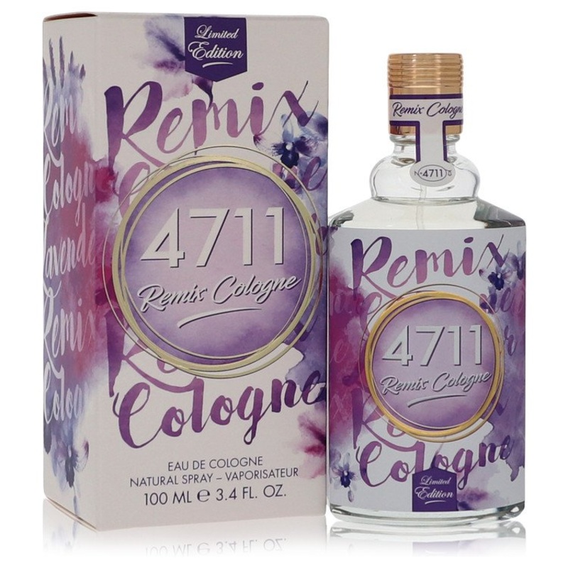 4711 Remix Lavender by 4711 Eau De Cologne Spray (Unisex) 3.4 oz for Men – Premium Designer Fragrance