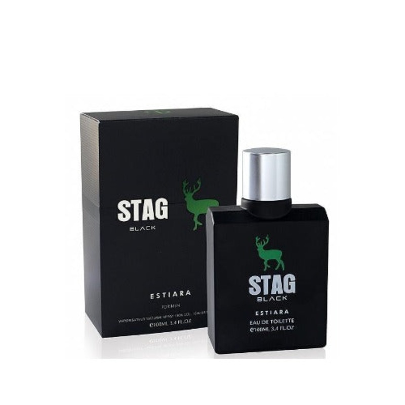 Estiara Stag Black Eau De Parfum For Men 100ml