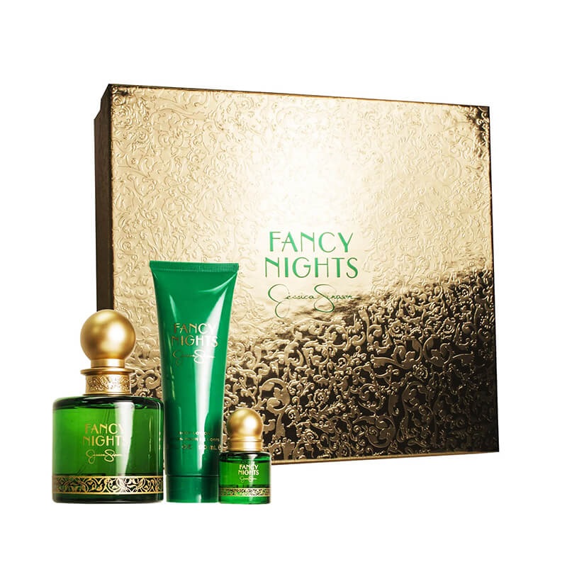 Jessica Simpson Fancy Nights 100ml EDP 3pc Set (L)