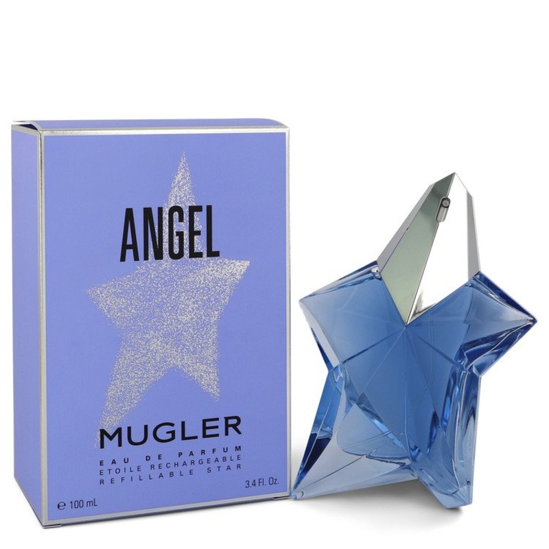 Angel by Thierry Mugler For Women Standing Star Eau De Parfum Spray Refillable 3.4 oz