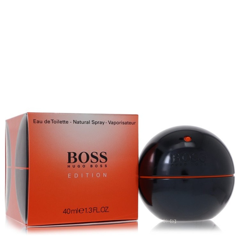 Boss In Motion Black by Hugo Boss Eau De Toilette Spray 1.3 oz for Men – Premium Designer Fragrance