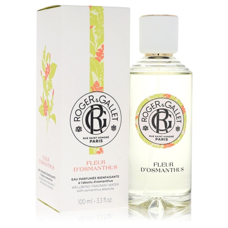 Roger & Gallet Fleur D’Osmanthus by Roger & Gallet Fresh Fragrant Water Spray (Unisex) 3.3 oz for Women – Premium Designer Fragrance