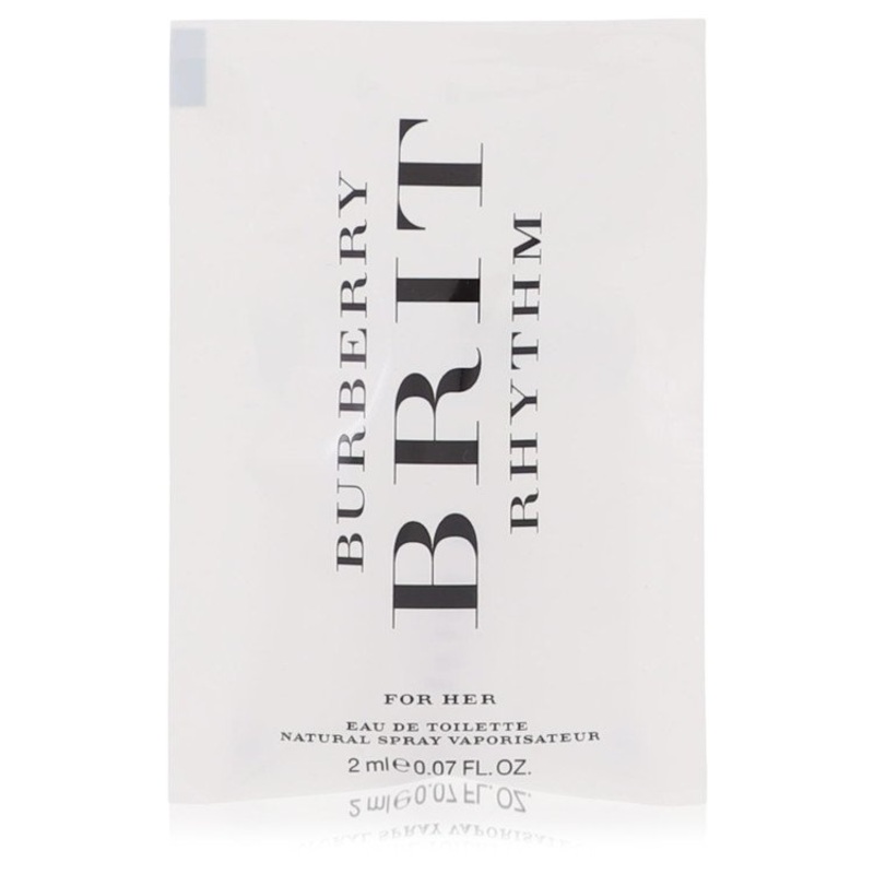Burberry Brit Rhythm by Burberry Vial (sample) .06 oz for Women – Premium Designer Fragrance
