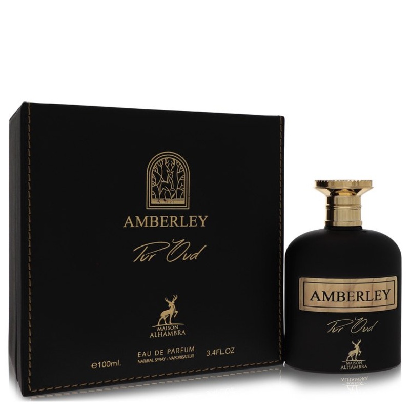 Maison Alhambra Amberley Pure Oud by Maison Alhambra For Women Eau De Parfum Spray (Unisex) 3.4 oz