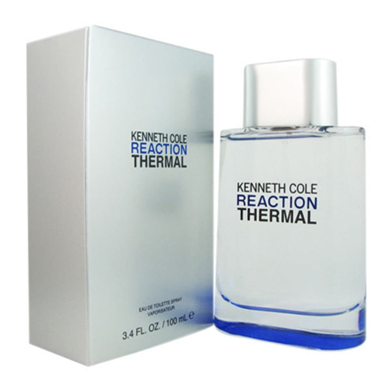 Reaction Thermal Cologne by Kenneth Cole 3.4 Oz. Eau De Toilette For Men