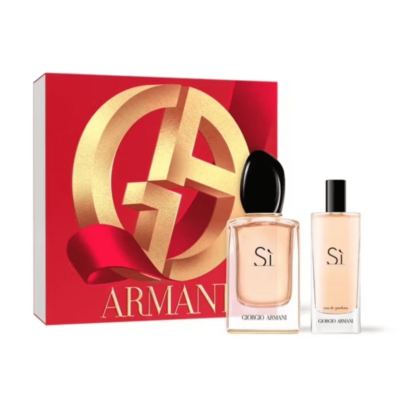 Armani Si Eau de Parfum Women’s Gift Set Spray (50ml) with 15ml
