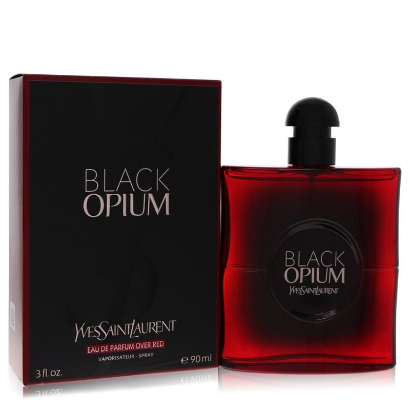 Black Opium Over Red by Yves Saint Laurent Eau De Parfum Spray 3 oz for Women – Premium Designer Fragrance