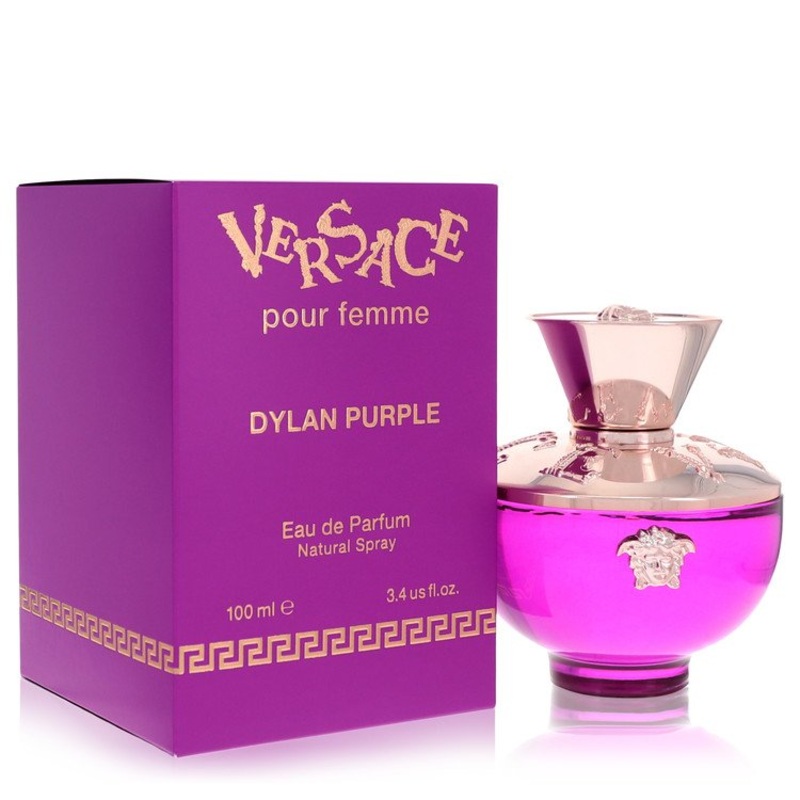Versace Pour Femme Dylan Purple by Versace Eau De Parfum Spray 3.4 oz for Women – Premium Designer Fragrance