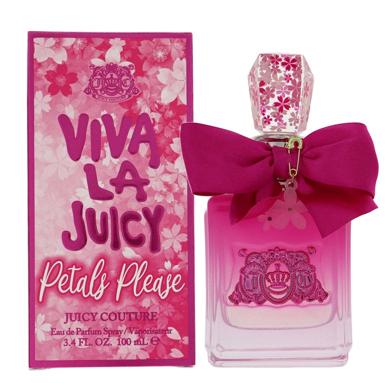 Viva La Juicy Petals Please By Juicy Couture Perfume 3.4 Oz Edp Spray For Women – Box