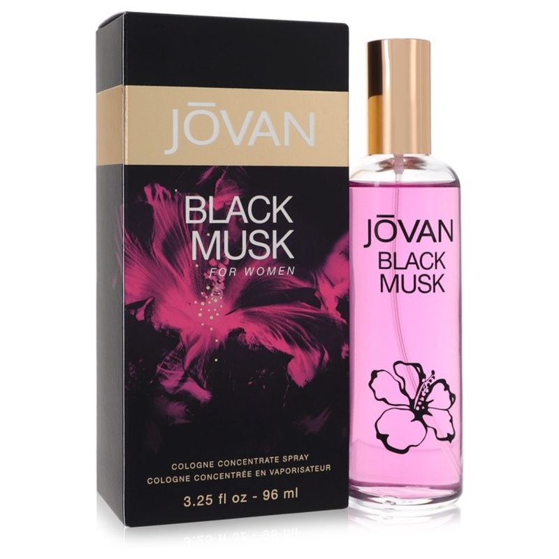 Jovan Black Musk by Jovan Cologne Concentrate Spray 3.25 oz for Women – Premium Designer Fragrance