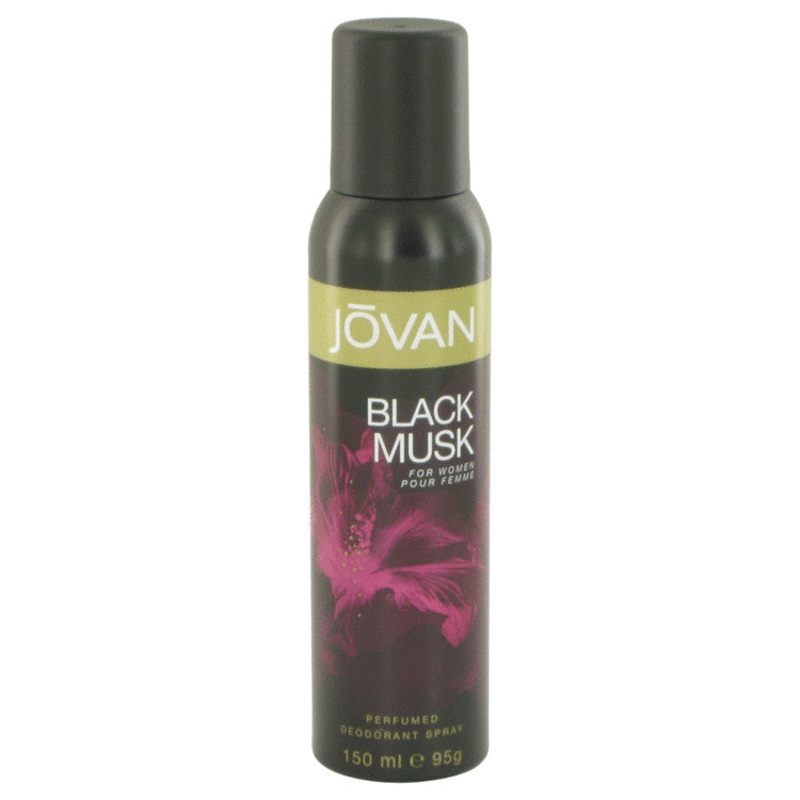 Jovan Black Musk by Jovan For Women Deodorant Spray 5 oz