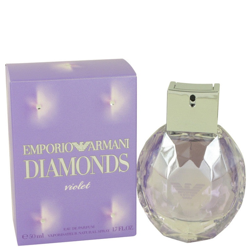 Emporio Armani Diamonds Violet by Giorgio Armani For Women Eau De Parfum Spray 1.7 oz
