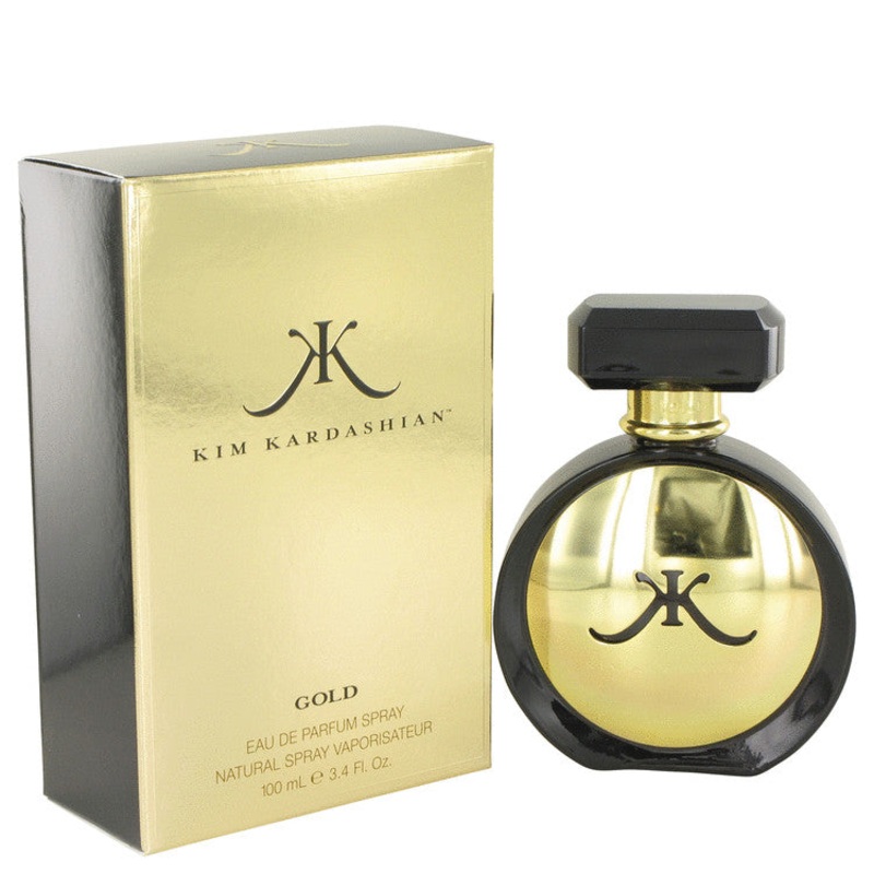 Kim Kardashian Gold by Kim Kardashian For Women Eau De Parfum Spray 3.4 oz