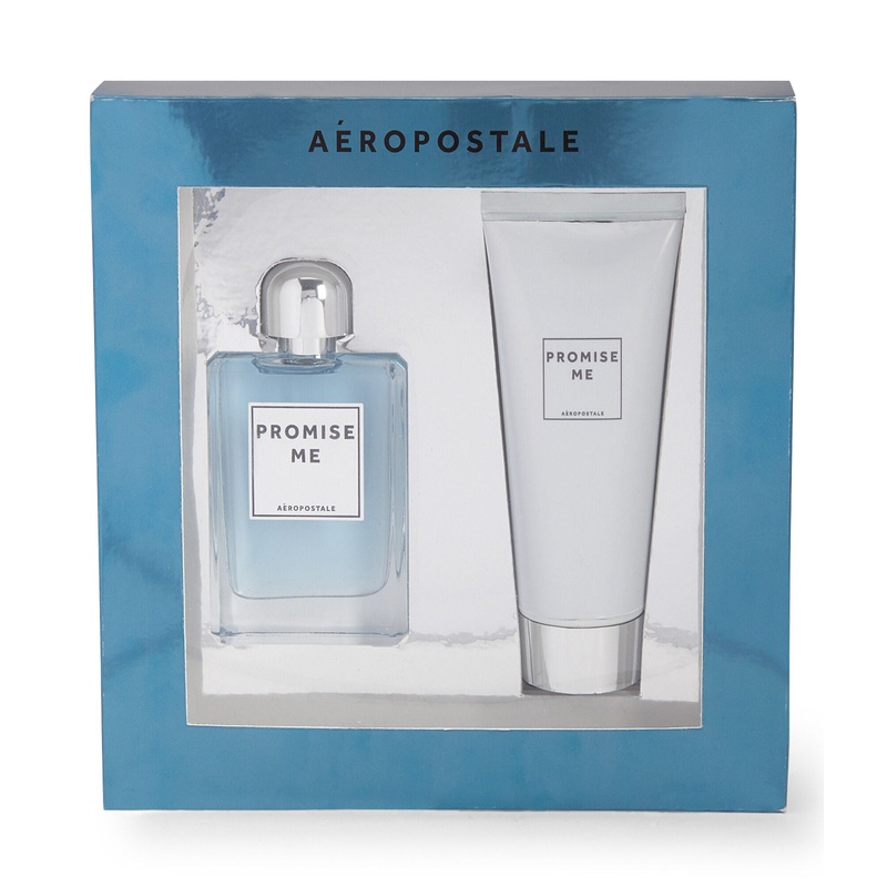Aeropostale Promise Me 2PCS Gift Set – 100ML EDP Spray + 100ML Body Lotion (Women)