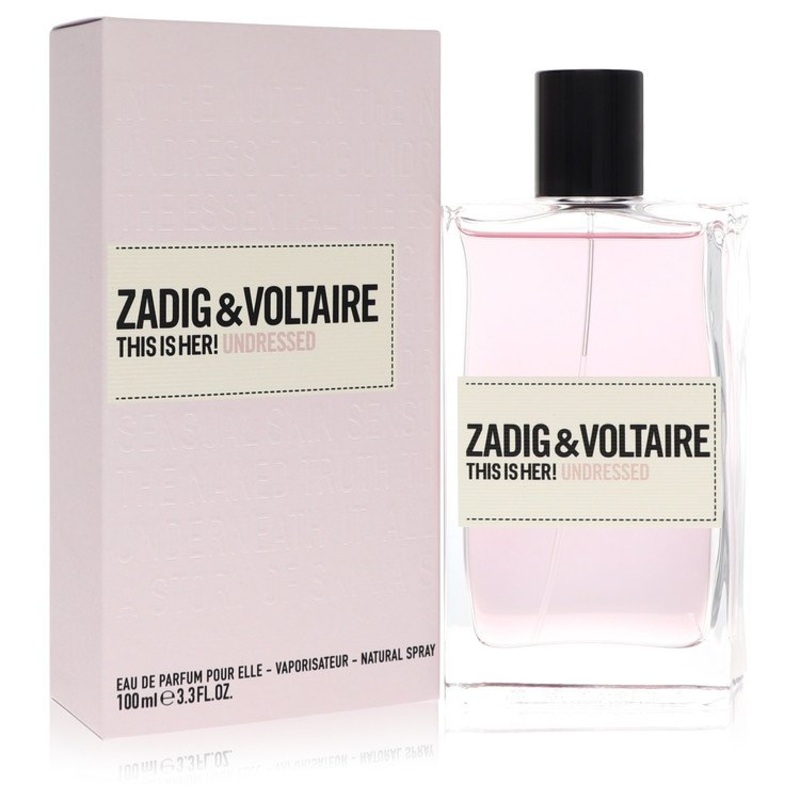 This is Her Undressed by Zadig & Voltaire Eau De Parfum Spray 3.3 oz for Women – Premium Designer Fragrance