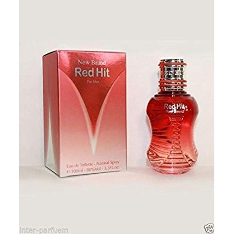 NEW BRAND RED HIT 3.3 OZ Eau de Toilette spray for Men