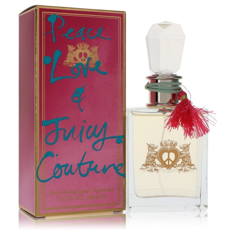 Peace Love & Juicy Couture by Juicy Couture Eau De Parfum Spray 3.4 oz for Women – Premium Designer Fragrance