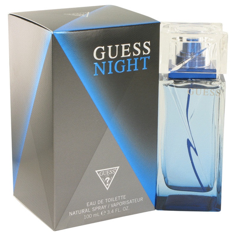 Guess Night by Guess For Men Eau De Toilette Spray 3.4 oz