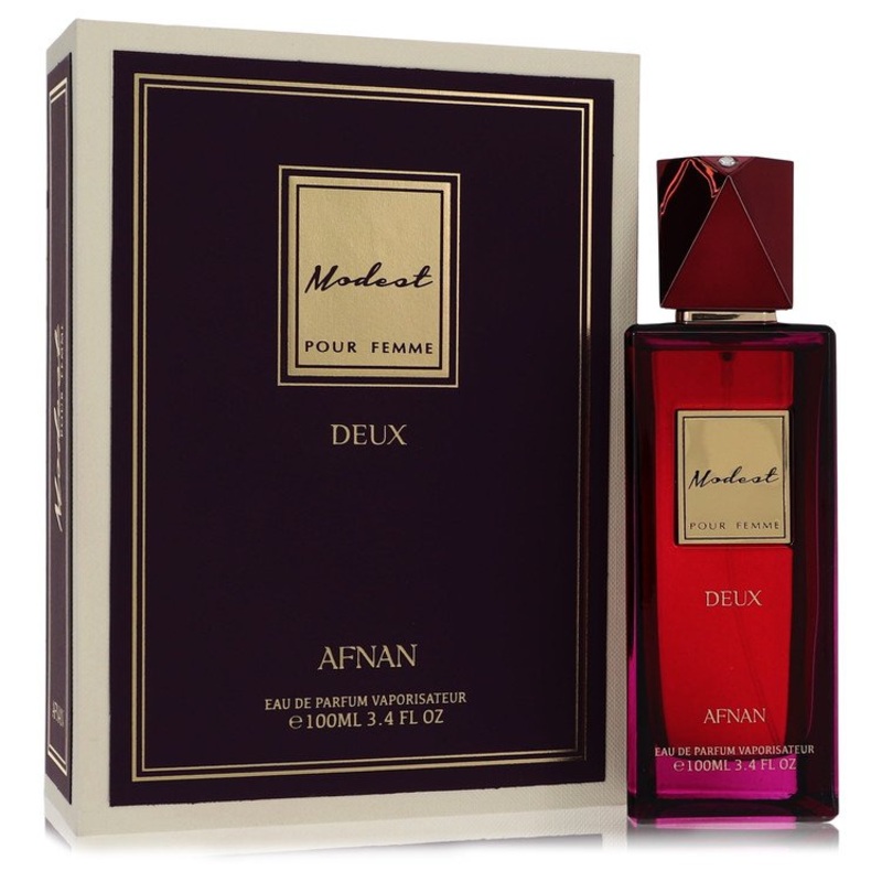 Modest Pour Femme Deux by Afnan Eau De Parfum Spray 3.4 oz for Women – Premium Designer Fragrance