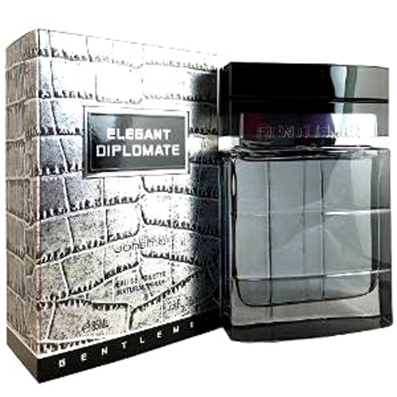 Elegant Diplomate by Johan B 2.8 Oz. Eau De Toilette For Men
