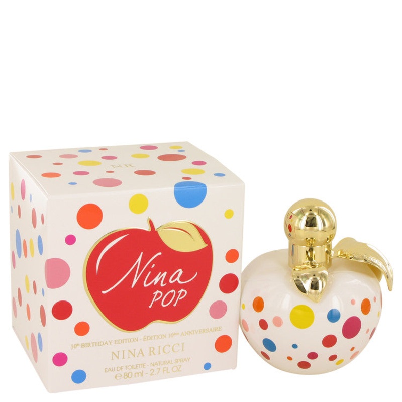 Nina Pop by Nina Ricci Eau De Toilette Spray (10th Birthday Edition) 2.7 oz for Women – Premium Designer Fragrance