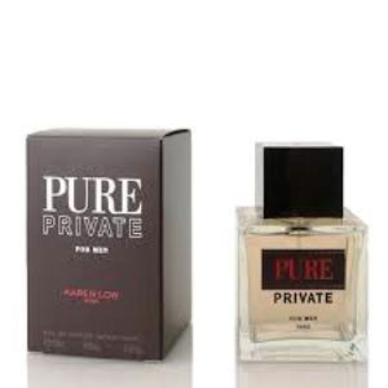 Pure Private by Karen Low 3.4 Oz. Eau De Toilette For Men