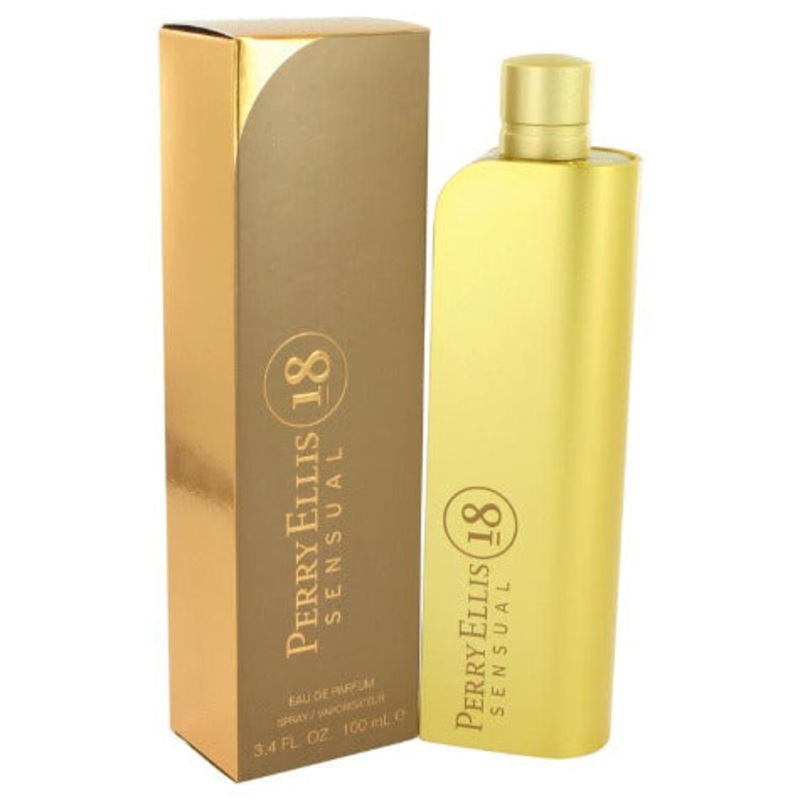 Perry Ellis 18 Sensual Eau De Parfum 3.4 Oz