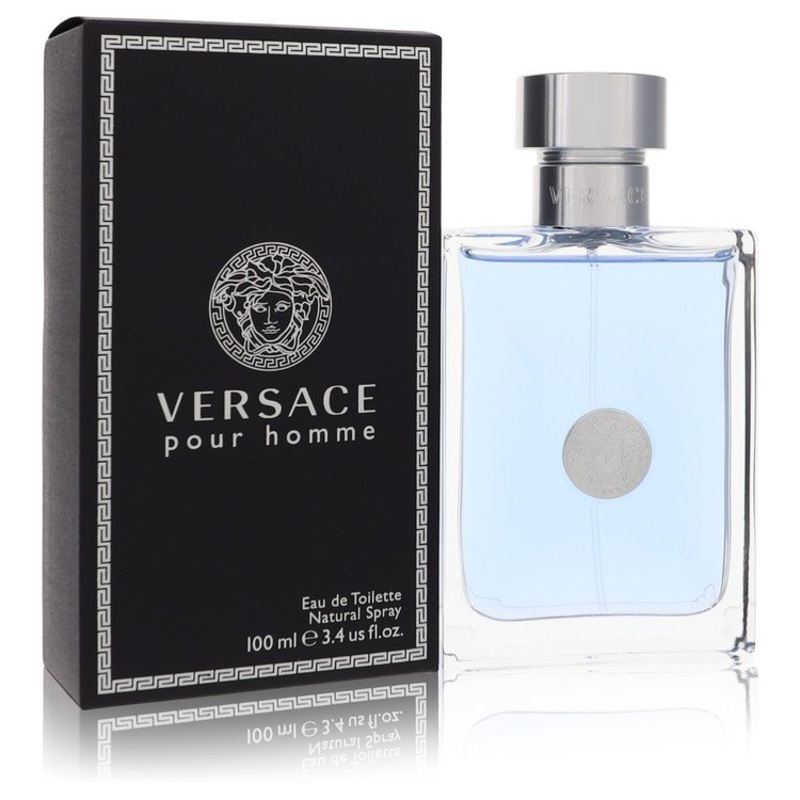 Versace Pour Homme By Versace Cologne 3.4 Oz Edt Spray For Men – Box