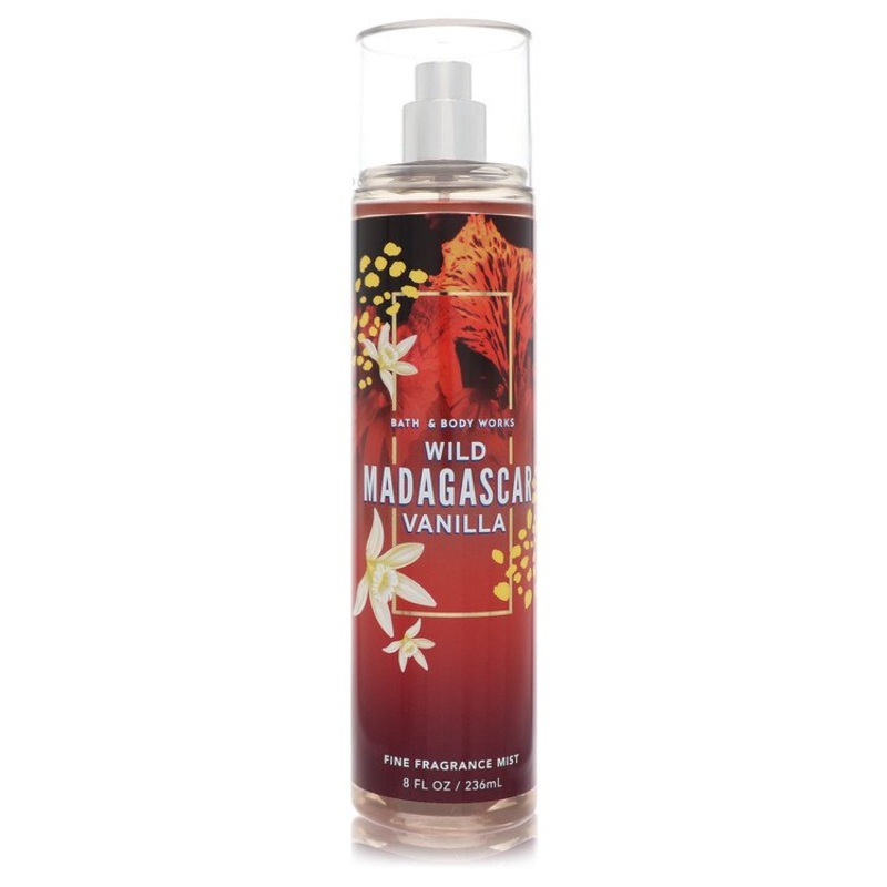Bath & Body Works Wild Madagascar Vanilla by Bath & Body Works For Women Fine Fragrance Mist 8 oz