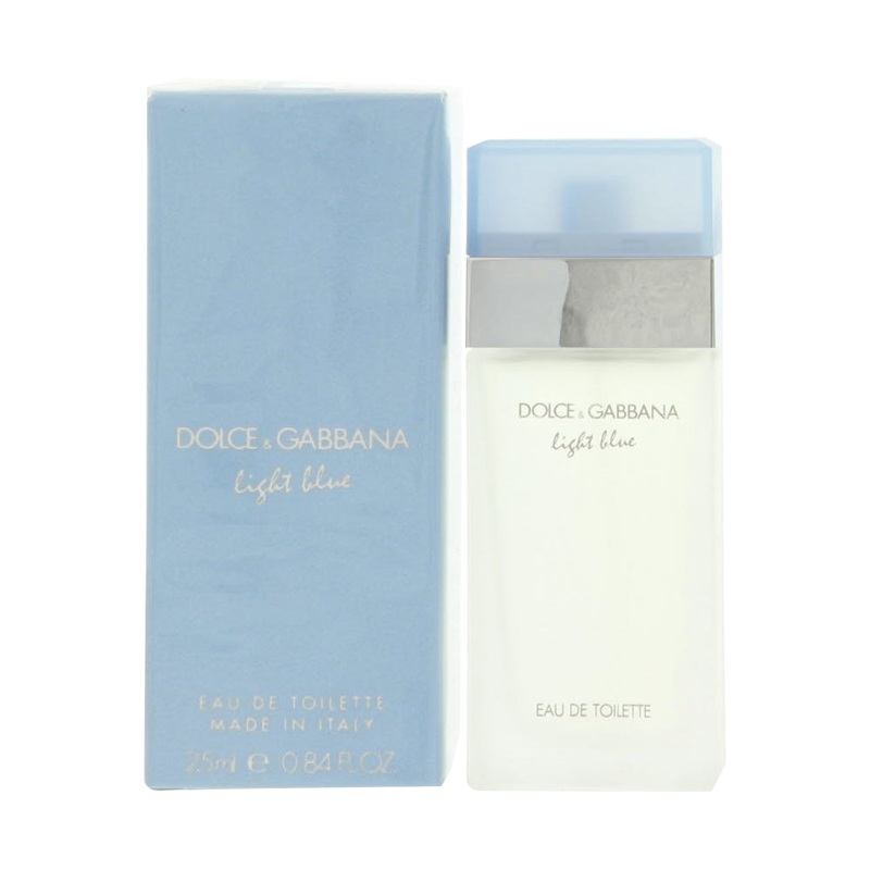 D & G Light Blue By Dolce & Gabbana Perfume 0.84 Oz Edt Spray For Women – Box