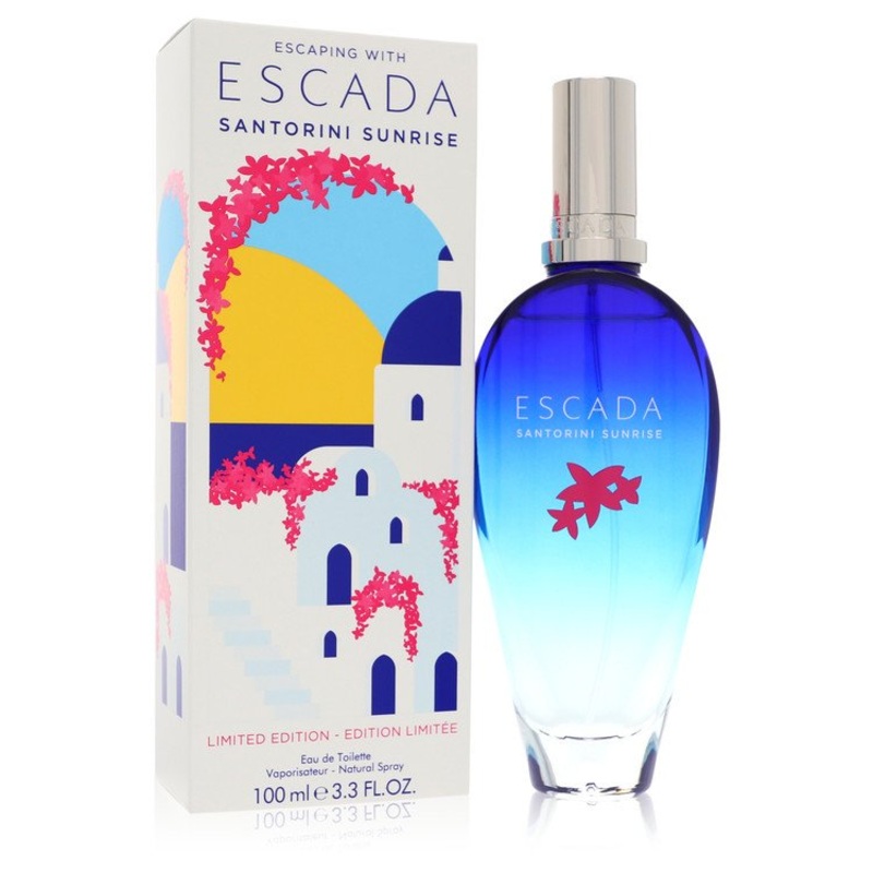 Escada Santorini Sunrise by Escada Eau De Toilette Spray 3.4 oz for Women – Premium Designer Fragrance