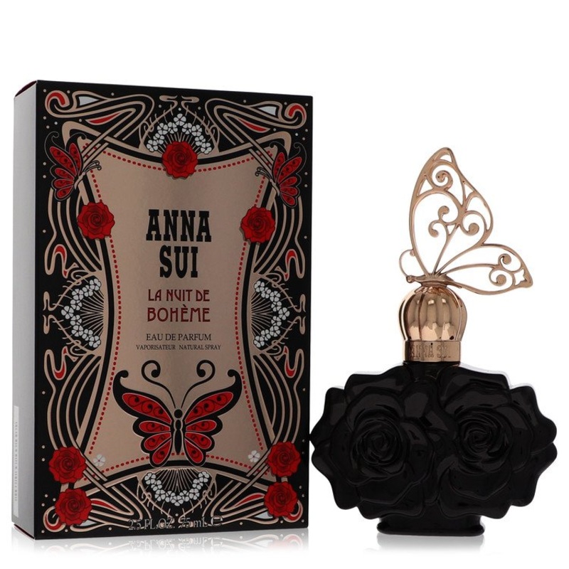 La Nuit De Boheme by Anna Sui Eau De Parfum Spray 2.5 oz for Women – Premium Designer Fragrance