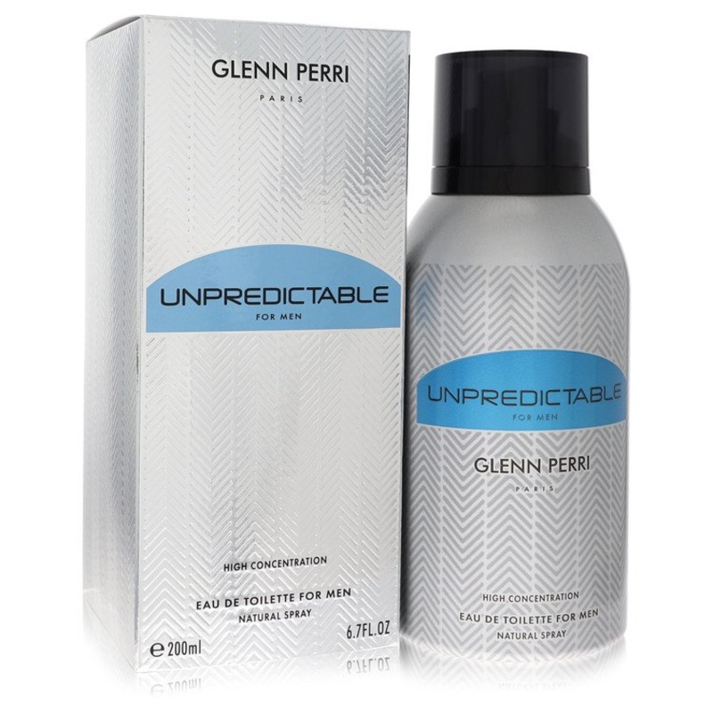 Unpredictable High Concentration by Glenn Perri Eau De Toilette Spray 6.7 oz for Men – Premium Designer Fragrance