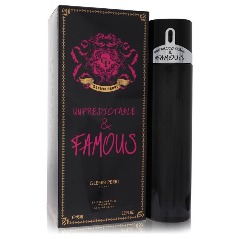 Unpredictable & Famous by Glenn Perri Eau De Parfum Spray 3.2 oz for Women – Premium Designer Fragrance