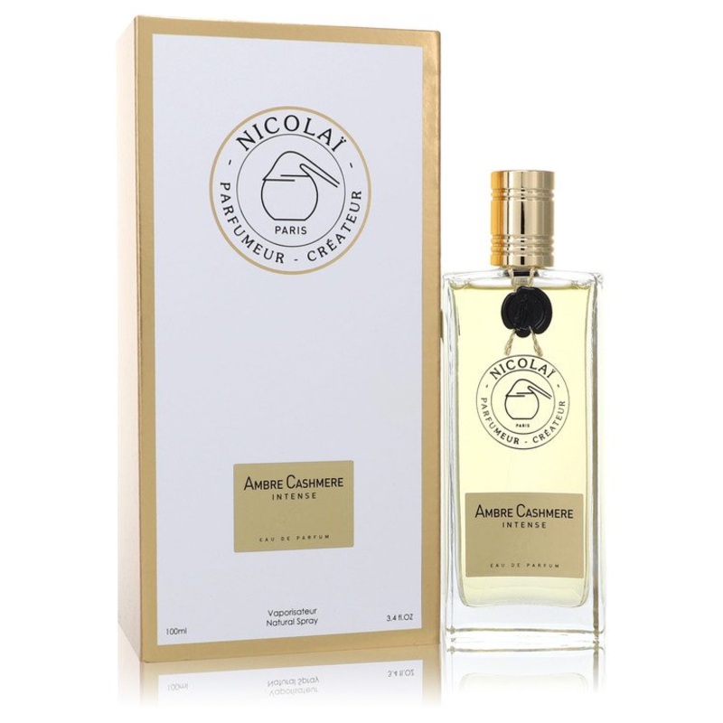 Ambre Cashmere Intense by Nicolai For Women Eau De Parfum Spray (Unisex) 3.4 oz