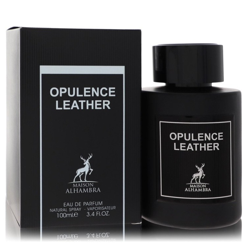 Maison Alhambra Opulence Leather by Maison Alhambra For Men Eau De Parfum Spray 3.4 oz