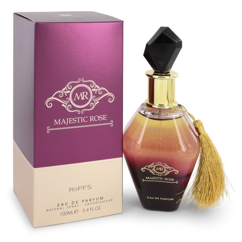 Majestic Rose by Riiffs For Women Eau De Parfum Spray (Unisex) 3.4 oz