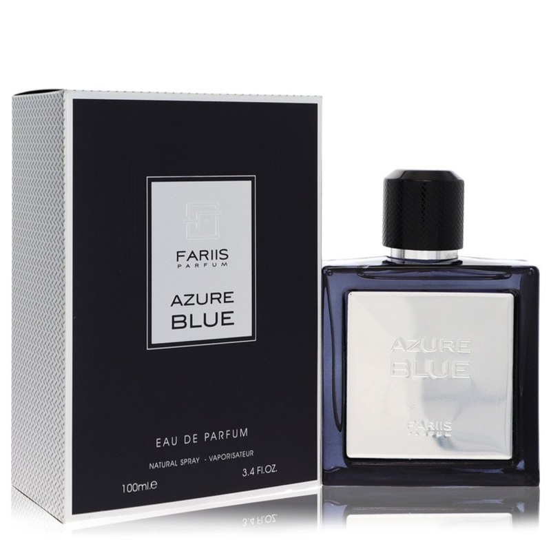 Fariis Azure Blue by Fariis Parfum For Men Eau De Parfum Spray 3.4 oz