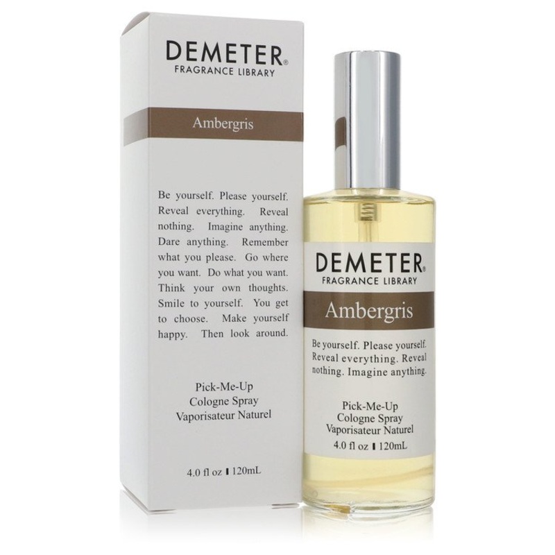 Demeter Ambergris by Demeter For Men Pick Me Up Cologne Spray (Unisex) 4 oz