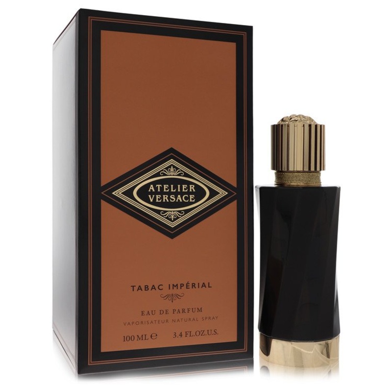 Versace Atelier Tabac Imperial by Versace Eau De Parfum Spray (Unisex) 3.4 oz for Women – Premium Designer Fragrance