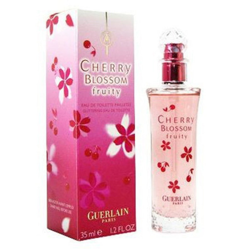 Cherry Blossom Fruity by Guerlain 1.2 Oz. Eau De Toilette For Women