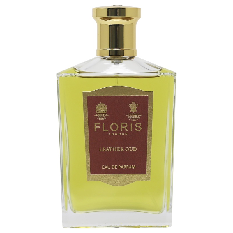 Floris London Leather Oud Eau de Parfum Unisex 5ml Atomizer Black