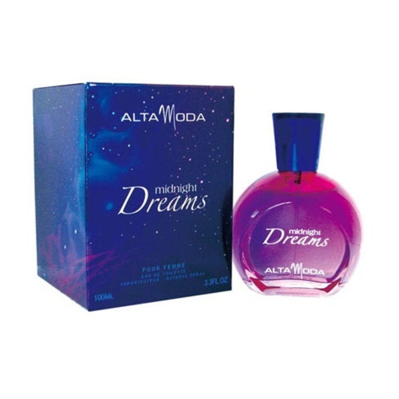 Midnight Dreams by Alta Moda 3.3 Oz. Eau De Toilette For Women